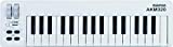MIDIPLUS AKM320 USB MIDI Keyboard Controller, White, 32-key, With Cubase