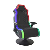 X Rocker 5152401 Prism PC Chair 2.0 BT, 25.2' x 27.56' x 48.43', Black