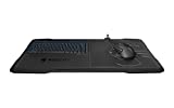 ROCCAT SOVA Gaming Lapboard USB Keyboard English Layout - for PC, Xbox One, PS4, LED Light (Blue), Mechanical Keys, Built-In Mouse Pad, (Part# ROC-12-181)