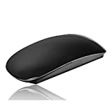 ACZH Touch Magic Wireless Mouse Travel Ultra-Thin Portable Mini Mice Compatible with PC,MAC,Laptops (Black)