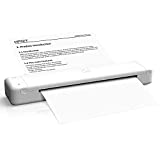 HPRT Wireless Bluetooth Portable Printer for Travel Supports A4 Paper(8.27×11.69 inch), Compatible with Android and iOS Phone No-Ink Technology Suitable for Mobile Office.(MT800Q)