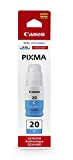 Genuine Canon GI-20 Cyan Ink Bottle