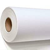 tonchean Inkjet Canvas Roll Matte Polyester Canvas Roll for Wide Format Inkjet Printing 240GSM Waterproof 100% Polyester Canvas Roll for Printer, 23.6in x 98.4ft
