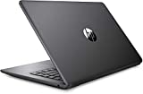 2022 HP Stream 14' HD Thin and Light Laptop, Intel Celeron N4000 Processor, 4GB RAM, 64GB eMMC, HDMI, Webcam, WiFi, Bluetooth, 1 Year Office 365, Windows 10 S, Brilliant Black, W/ IFT Accessories