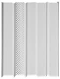 Mobile Home Skirting Vinyl Underpinning VENTED Panel WHITE 16' W x 46' L (8 Pack)