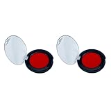 iMark Fingerprint Pad, Thumbprint Pad for Notary, Security ID & Law Enforcement – 2 Pack (Red)