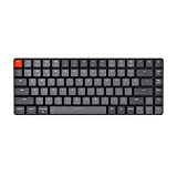 Keychron K3 Version 2, 84 Keys Ultra-Slim Wireless Bluetooth/USB Wired Mechanical Keyboard with White LED Backlit, Low-Profile Gateron Mechanical Brown Switch Compatible with Mac Windows
