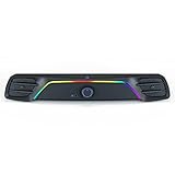Fosi Audio C2 Computer Speakers, Gaming Speakers for PC, Dynamic RGB Lighting & HiFi Stereo, Support Bluetooth/Aux/USB/TF Card, Headphone Jack & Mic, Computer Sound Bar for Monitor, Desktop, Laptop