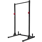 MENCIRO Power Rack 500LB Max Load Adjustable Power Cage Squat Rack Stand with J-Hooks for Home Gym Full Body Multi-Function Fitness Workout