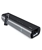 Soundbar, KMOUK Sound Bar for Small TV, Bluetooth 5.0, Mini Sound bar for PC/Home Theater, 2.0 Channel, 3 Equalizer Mode Audio, Optical/Aux/RCA Connection, Wired Gaming Speaker with 3D Surround Sound