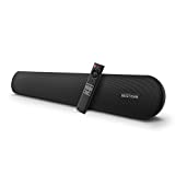Soundbar, BESTISAN 80 Watts TV Sound Bar Home Theater Speaker with HDMI, Optical, RCA, AUX Port, Bluetooth 5.0, Movie/Music/Dialogue Audio Mode, Enhanced Bass Technology, Bass Adjustable, 2022 Version
