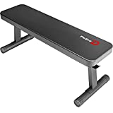 pelpo Flat Weight Bench for Home Gym Foldable Workout Bench For Strength Training, Utility Capacity 660 lbs