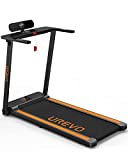 UREVO Folding Treadmills for Home, Max 3.0 HP Treadmill Workout Running Walking Treadmill, Portable Treadmill with 12 Pre Set Programs and Wider Tread Belt, Adjustable Display