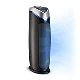 Germ Guardian Air Purifier with HEPA 13 Filter, Removes 99.97% of Pollutants, Covers 743 Sq. Foot Room in 1 Hour, UV-C Light Helps Reduce Germs, 22 Inch, Gray, AC4825E