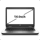 HP ProBook 640 G2 14 Inch Business Laptop, Intel Core i7-6600U up to 3.4GHz, 16G DDR4, 512G SSD, Webcam, USB 3.0, Type-C, WiFi, VGA, DP, Win 10 Pro 64 Bit (Renewed)