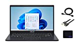 ASUS 14' Laptop, Intel Celeron N4020 Processor, 4GB DDR4 RAM, 64GB eMMC, NumberPad, Windows 11 Home, Star Black, with MTC PC Accessories
