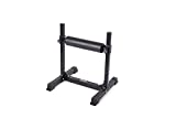 SimplyImagine One Leg Squat Roller - Adjustable Single Leg Squat Stand for Bulgarian Split Squats, 1 Leg Lunge for Bodyweight or Dumbbell Use