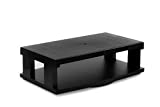 Aleratec Heavy Duty Flat LCD/LED TV Rotating Swivel Stand 2-Tier up to 132 lbs | 20.75in x 11in | Home Entertainment Theatre & Monitor Desktop & Gaming Console