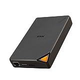 SSK 1TB Personal Cloud External Wireless Hard Drive Portable NAS Storage with WiFi Hotspot for Travel, Support Auto-Backup Connect SD Card Reader Share Data for iPhone iPad Tablet Smart Phone Laptop