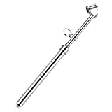 ATsafepro Semi Truck Tire Pressure Gauge, Heavy Duty Tire Gauge Range to 150PSI/10Bar,Dual Head Air Pressure Gauge for RV, Semi, Truck,SUV and Car