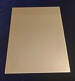 2 Pack 1/32 Thick Steel Sheet Metal .032 x 12 x24. Sand deburred Outside Edge. Great for Craft, Home, auto and Like Projects. Easily Bendable and can be Welded. This is a Soft Tempered Steel