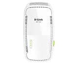 D-Link WiFi Range Extender Mesh Gigabit AC1900 Dual Band Plug In Wall Signal Booster Wireless or Ethernet Port Smart Home Access Point (DAP-1955-US)