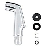 Awelife Universal Fit Sink Spray Attachment, Kitchen Side Sprayer Head, Pull Out Spray Head, Faucet Sprayer Replacement, Chrome