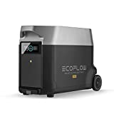 EF ECOFLOW Delta Pro Smart Extra Battery, 3600Wh Capacity, Expand Delta Pro up to 10.8KWh, Fast Charging, Extra Battery for Home Backup, Emergency, RV, Off-Grid