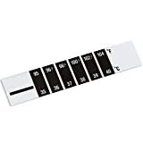 Fast Check, Non Intrusive Forehead Thermometer Strip 10 Pk. for Home or School. Reusable Color Change Band. Monitor Fever and Temperature of Infants, Babies, Toddlers and Kids in Celsius, Fahrenheit