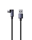 Amavasion Link Cable 16FT/5M Compatible with Meta Quest Pro/Oculus Quest 2 Accessories and PC/Steam VR, High Speed PC Data Transfer, USB 3.0 to USB C Cable for VR Headset and Gaming PC (Black 16FT)