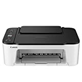 Canon PIXMA TS Series Wireless All-in-One Color Inkjet Printer - Print, Scan, Copy for Home Office - 1.5 Segment LCD Display, 4800 x 1200 dpi, Borderless Printing, BROAG External Webcam