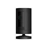 Ring Stick Up Cam Battery HD security camera with custom privacy controls, Simple setup, Works with Alexa - Black