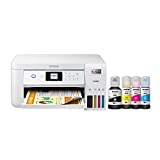 Epson EcoTank ET-2850 Wireless Color All-in-One Cartridge-Free Supertank Printer with Scan, Copy and Auto 2-Sided Printing – The Perfect Family Printer - White