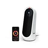 Atomi Smart WiFi Portable Tabletop Space Heater - 2nd Gen, 1500W, Oscillating, 750 Sq. Ft. Coverage, Works with Alexa & Google Assistant, Beeping Sound Removed