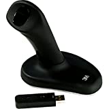 3M Wireless Ergonomic Optical Mouse, Patented Vertical Grip Design Keeps Your Hand and Wrist at a Neutral Angle for Comfort, USB Plug and Play, Soft-Touch Surface, Large Size, Black (EM550GPL)
