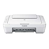 Canon All-in-One Color Inkjet Wired Printer, Print Scan Copy for Home Office, up to 60 Sheets, 600 x 1200 dpi, Portability, Lightweight, PIXMA MG2522, w/USB Cable