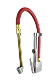 Milton S-506 Original Analog Tire Inflator with Pressure Gauge, 15' Hose Dual Head Chuck, Made In USA 10-160
