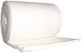 Ceramic Fiber Insulation Baffle Fire Blanket - 25'x24'x1' High Density Heat 2400F (1315C), for Stoves, Furnace, Kilns, Fire Bricks, Boilers, Kilns, Blacksmithing, Pizza Ovens - AA Plus Shop