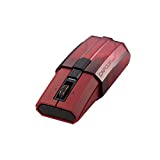ELECOM Bluetooth Mouse Rechargeble, Clippable, Silent, Quiet Click, 4 Button, Tilt Scroll, for iPad, Laptop PC and Mac Small Size, Red M-CCP1BBRD-US