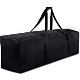 COOLBEBE 47' Sports Duffle Bag - Extra Large Travel Duffel Luggage Bag with Upgrade Zipper, Durable & Water Resistant, Black