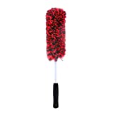 Metal Free Synthetic Wool Wheel Brush, Soft Dense Fibers Clean Wheels Safely……