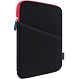 Lacdo Tablet Sleeve Case for 10.9 inch New iPad / 10.2 inch iPad / 11 inch iPad Pro / 10.9' iPad Air 5 4 /10.5 iPad Pro Air, Samsung Galaxy Tab A8 10.5' Protective Bag, Fit Apple Smart Keyboard, Red