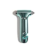 BLINGSTING Glammer Safety Hammer - Emergency Automotive Escape Hammer Tool, Seat Belt Cutter & Car Window Break Tool - Mint, 1 Count