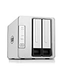 TERRAMASTER F2-210 2-Bay NAS Quad Core 1GB RAM DDR4 Media Server Personal Private Cloud (Diskless)