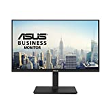 ASUS 23.8” 1080P Docking Monitor (VA24ECPSN) - Full HD, IPS, 75Hz, Adaptive-Sync, Speakers, Eye Care, Low Blue Light, Flicker Free, USB-C, RJ45, HDMI, Frameless, Height Adjustment, VESA Wall Mountable