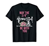 May The 1/4 Be With You Sewing Machine Quilting T-Shirt