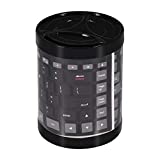 Fosa Portable Waterproof Mini Wireless Bluetooth Keyboard Foldable for Laptop/PC/Phone(Black)