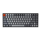Keychron K2 75% Layout RGB Bluetooth Wireless Mechanical Keyboard with Gateron G Pro Blue Switch/Anti Ghosting/N-Key Rollover, Compact 84 Keys USB Wired Gaming Keyboard for Mac Windows-Version 2