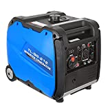 BILT HARD 4500 Watt Quiet Inverter Generator, Fuel Shut Off, Gas Powered RV Ready Outdoor Portable Generator 4500W, Electric Start, EPA & CARB
