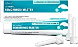 Ebanel Hemorrhoid Treatment Ointment, 1.6 Oz Lidocaine Anal Fissure Anesthetic Cream for Pain, Burning, Itching, Swelling, Bleeding with Phenylephrine, Hydrocortisone, Aloe, Chamomile, Vitamins